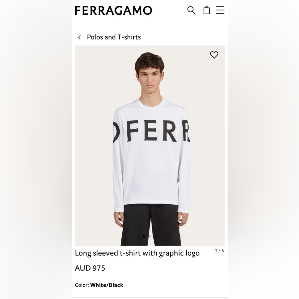 Ferragamo Long Sleeve